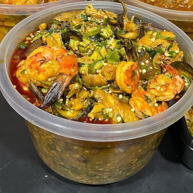 Seafood Okra Soup - 1 Liter